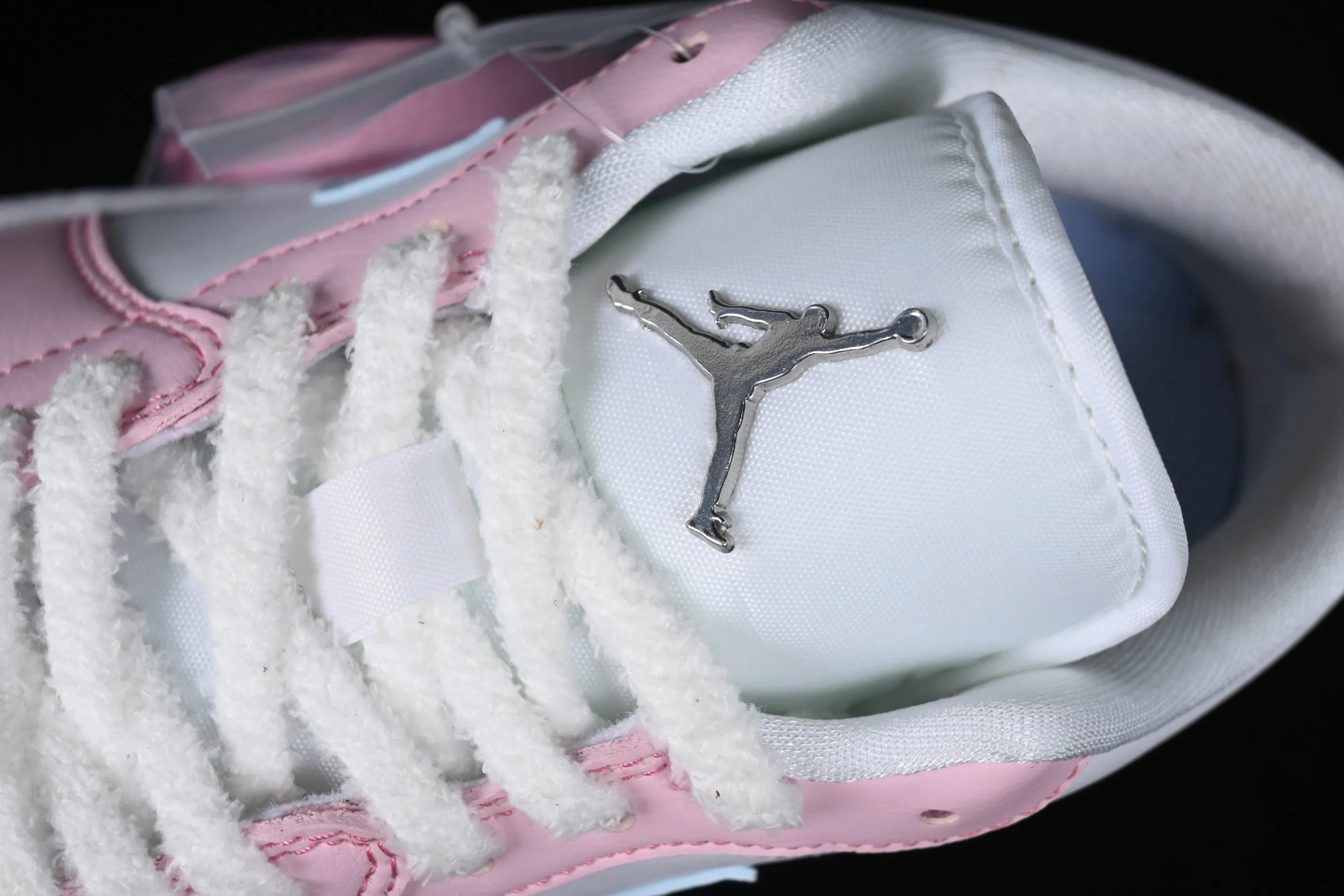 All categories Air Jordan Jordan series basketball shoes Air Jordan 1 Low Z version Air Jordan 1 Low "White/Pink Foam/Glacier Blue" AJ1 Joe 1 Valentine's Day low-top cultural casual sneakers HM3706-141